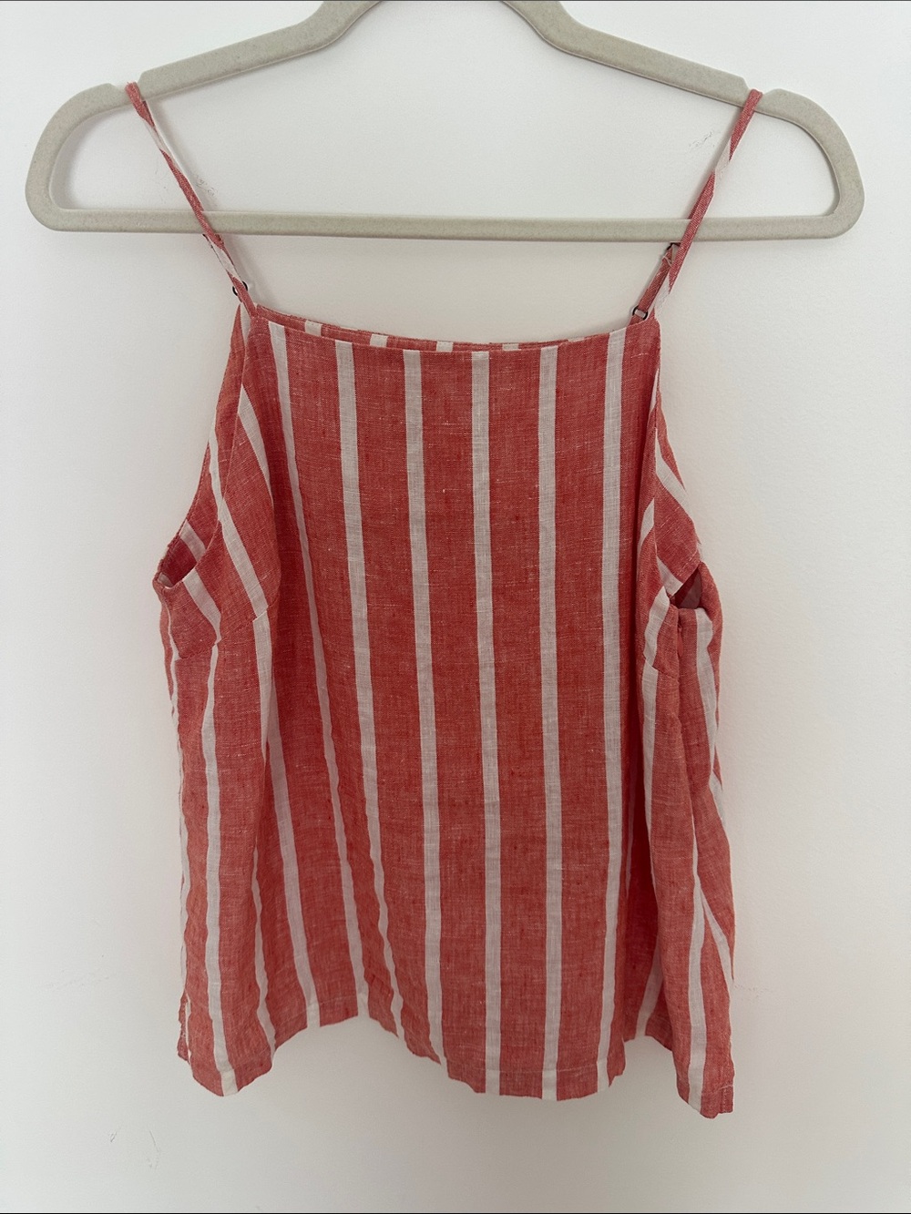 By Trovata Birds of Paradise Striped Women's Sleeveless Linen Top M
